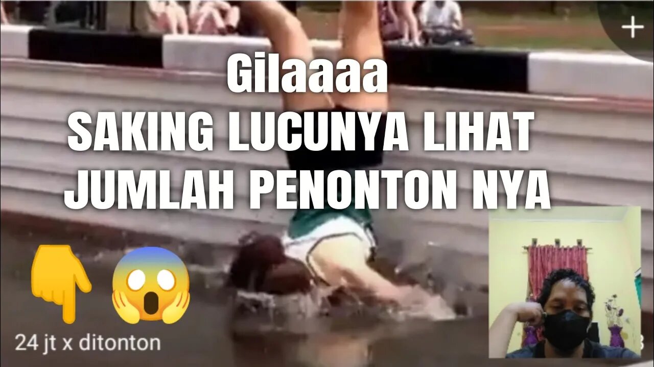 di jamin ketawa kalau tidak ketawa harus di bawa kedokter | reaction