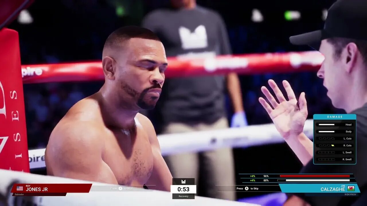 Undisputed Boxing Online Unranked Gameplay Joe Calzaghe vs Roy Jones Jr 3