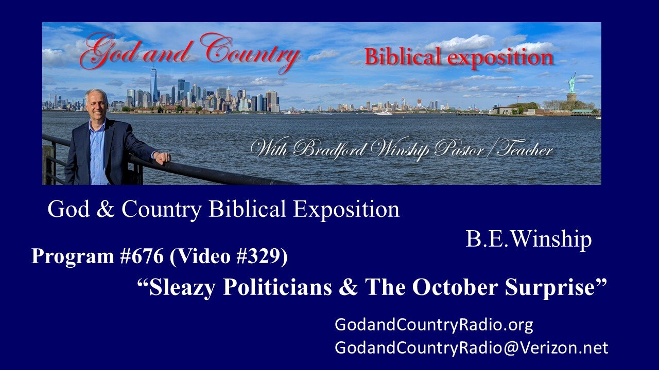 329 - Sleazy Politicians & the October Surprise