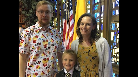 Sebastians First Holy Communion