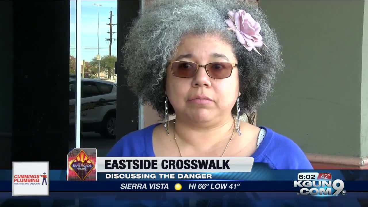 Residents, business owners express concern over eastside neighborhood crosswalk