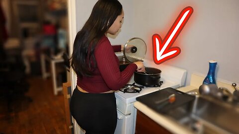 Pretending I Need Help in The Kitchen