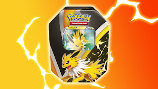 Opening A Jolteon Eevee Evolutions Tin!