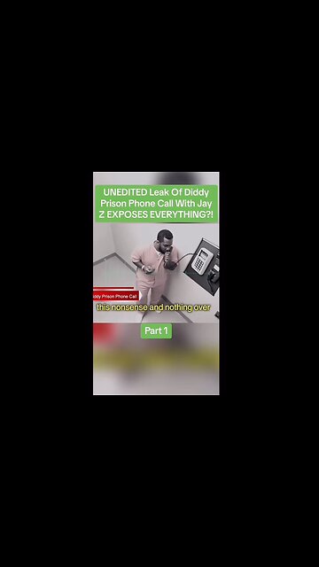 Diddy Jail Phone Call Leaked