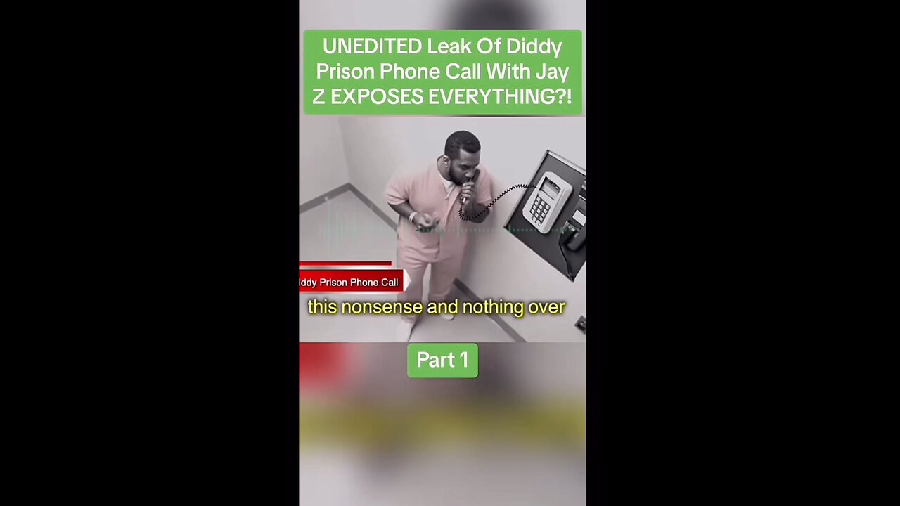 Diddy Jail Phone Call Leaked