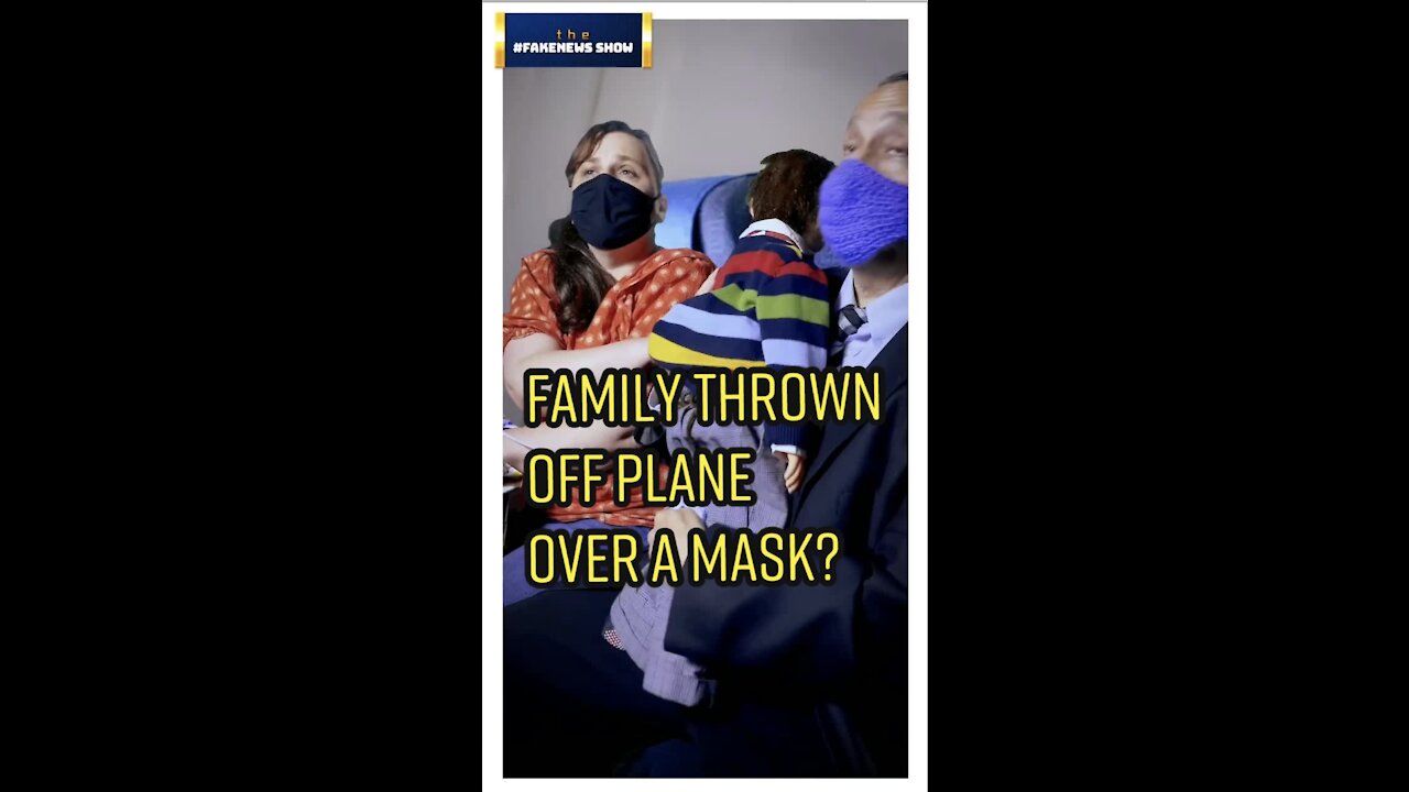 Family Thrown Off Plane Over a Mask??