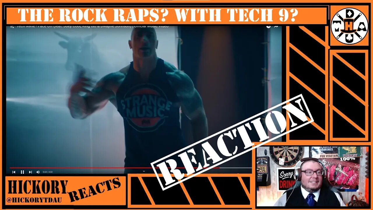 Magician Reacts To Rap Magicians | Tech N9ne - Face Off (feat. Joey Cool, King Iso & Dwayne Johnson)