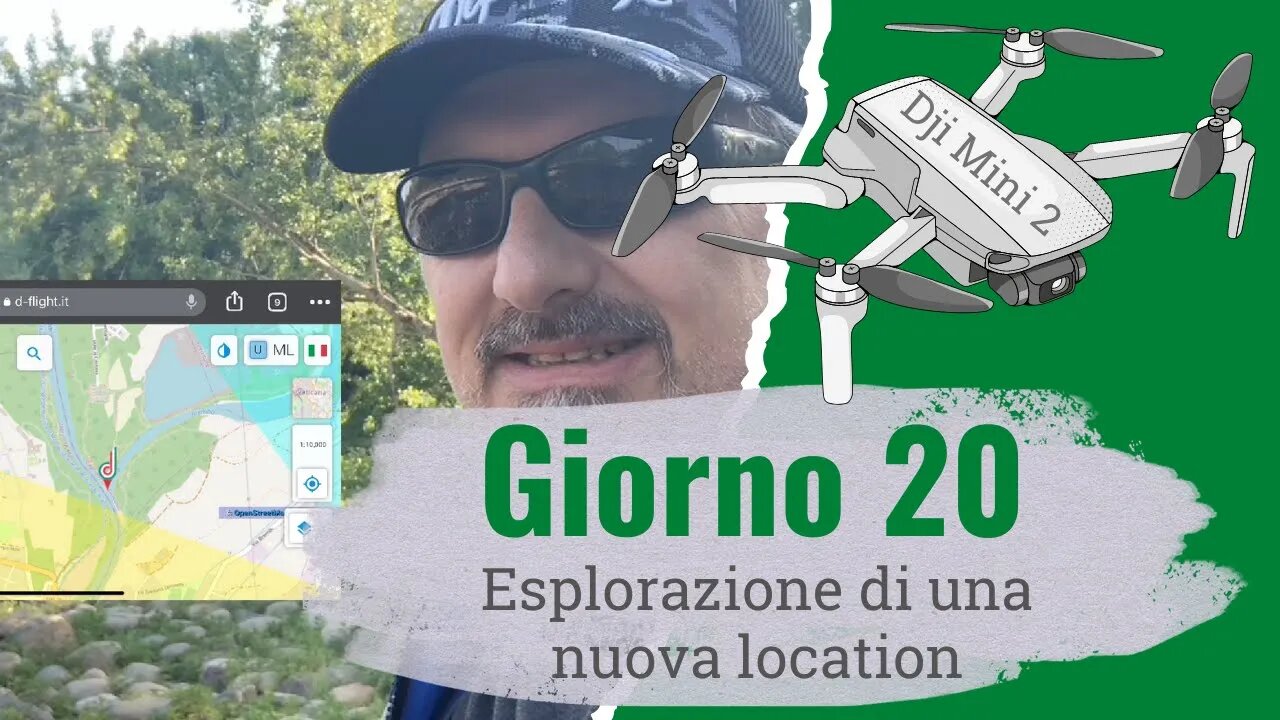 Dji Mini 2 - Esplorazione di una nuova location