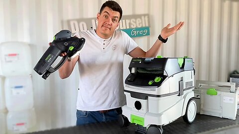 Unboxing Festool Rotex & Dust Extractor