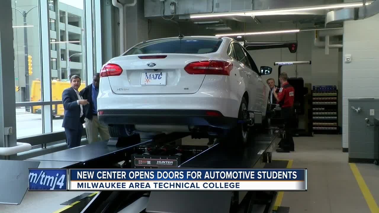 New center opens doors for automotive students