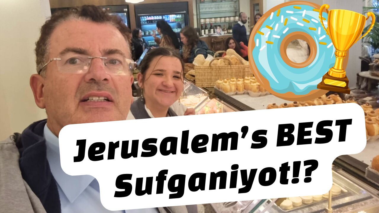 Shimshon Leshinsky Reviews Jerusalem's Best Channukah Doughnuts