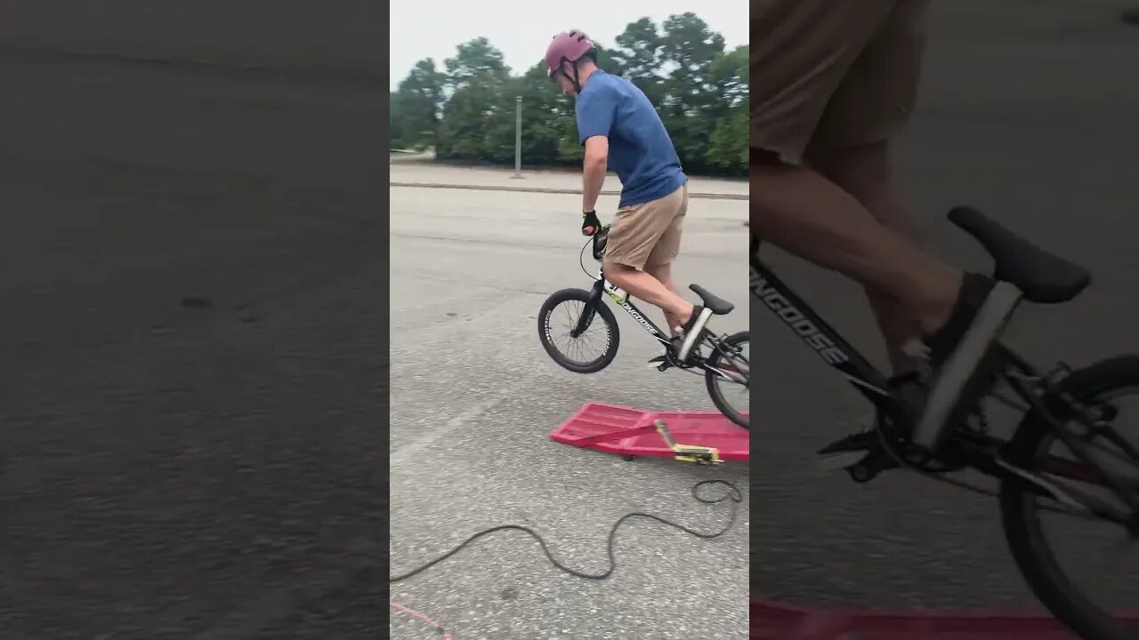 BMX Practice Before VA State Finals