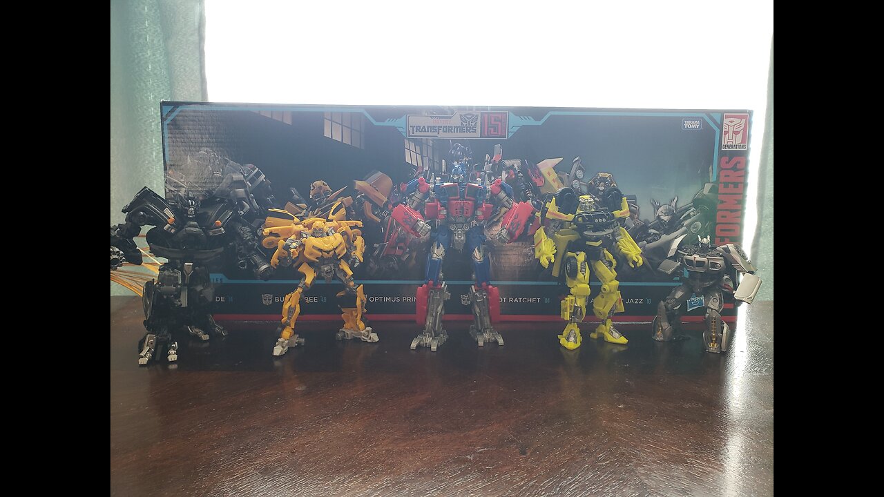 Transformers 15th Anniversary Studio Series Set Review