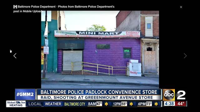 Purple Store Deli in Baltimore padlocked after multiple crimes at store