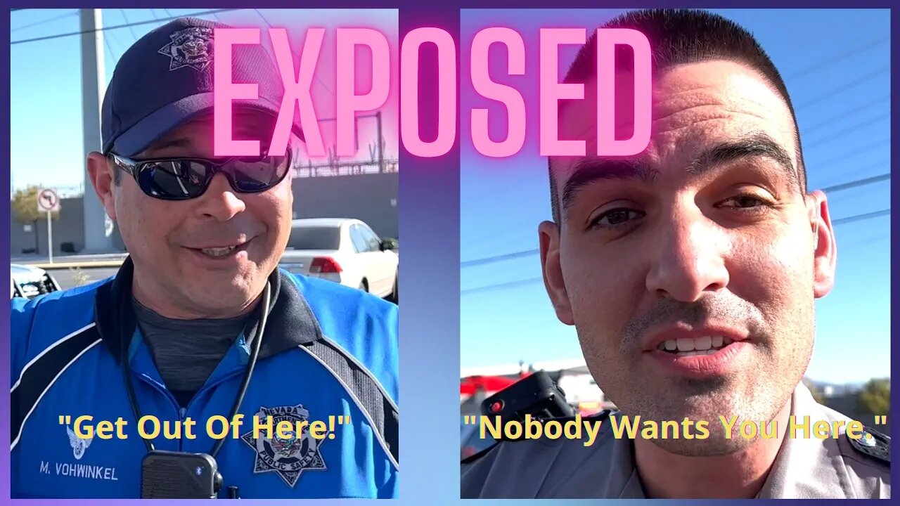 Nevada Highway Patrol Instantly Regret Disrespecting Local Las Vegas Cameraman / 1st Amendment Audit