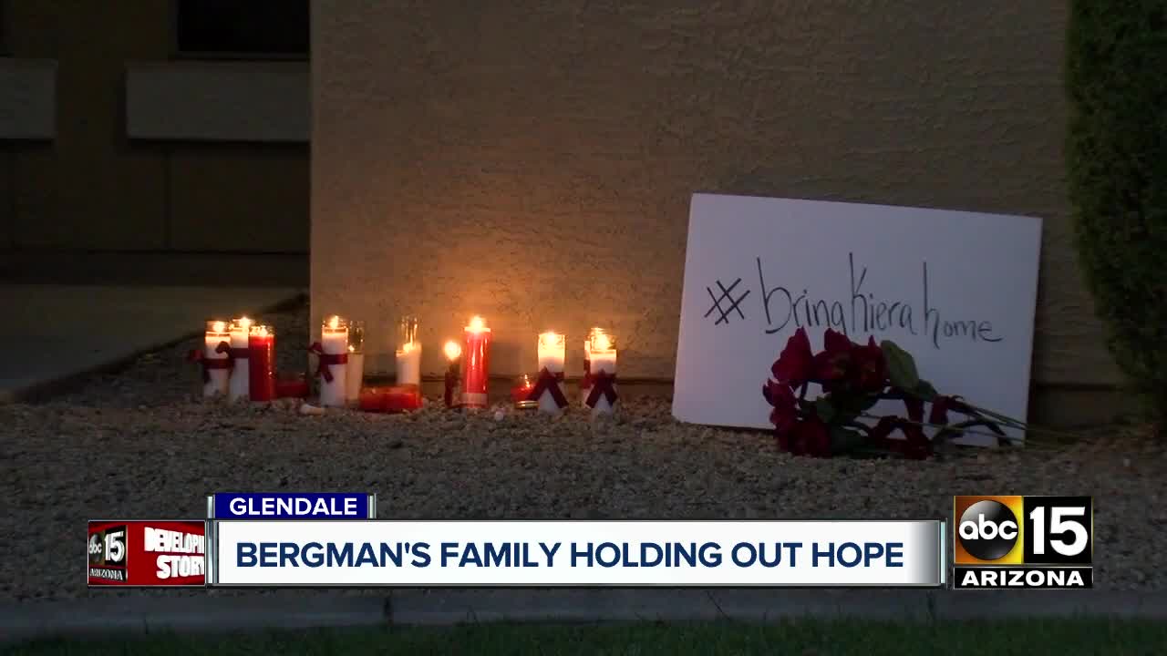 Family of Kiera Bergman holding on to hope