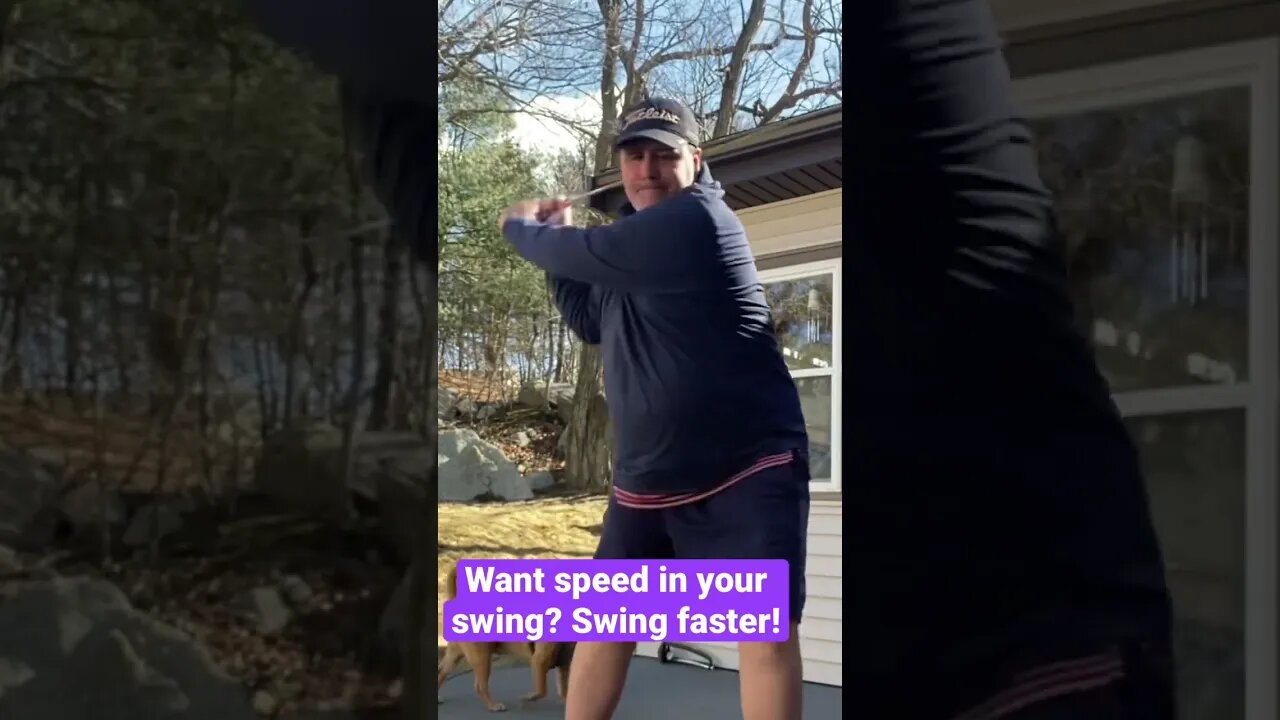 Pick up golf swing speed with this tip! #golftips #golf #shorts #tomgillisgolf