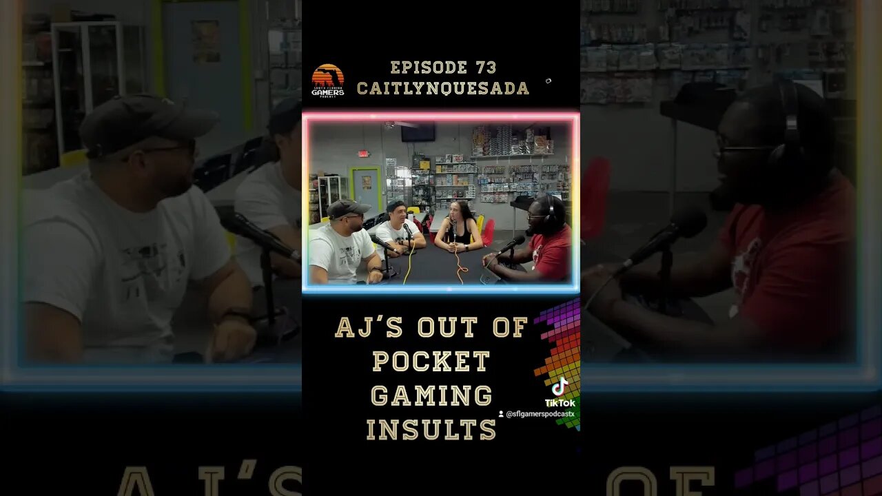 Our Co-Host AJ has a out of pocket insult whenever he games online