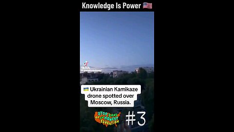 Ukrainian Kamikaze drone spotted over Moscow, Russia Russian officials says drones were shot down
