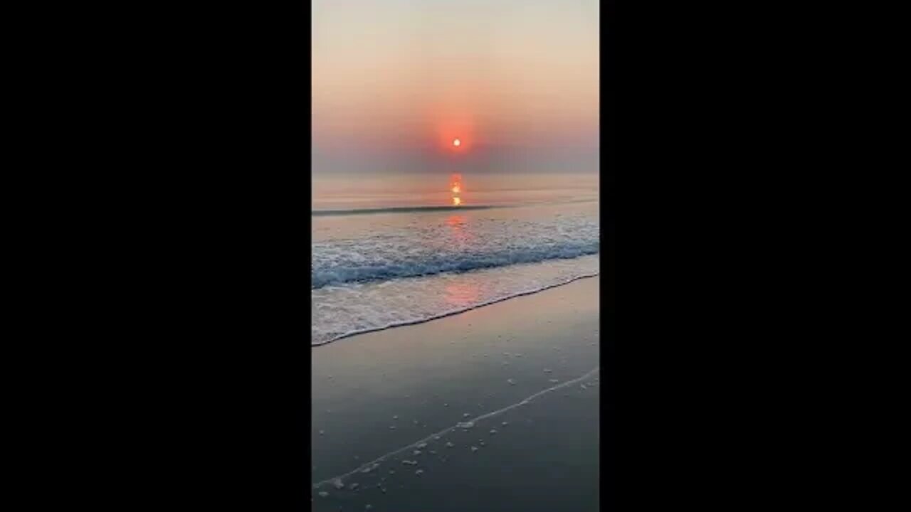 meditation soothing coastline