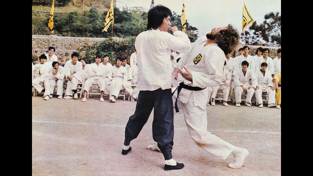 Cross kick Studio Films Bruce Lee Enter the Dragon