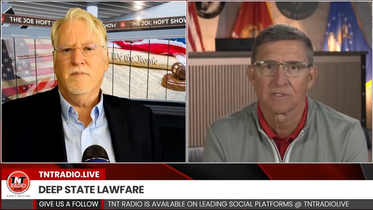 General Flynn on the Joe Hoft Show to Discuss Deep State Lawfare