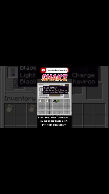 Snake Banner | Minecraft