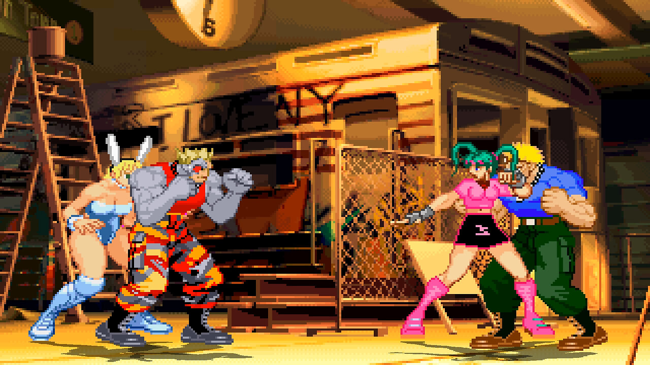 MUGEN - Sonic Machine & Bunny Girl vs. Jade Enmko & Cid Highwind - Download