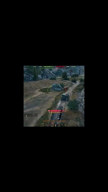 #fan #wot Удачно перевернуло #worldoftanks #shorts