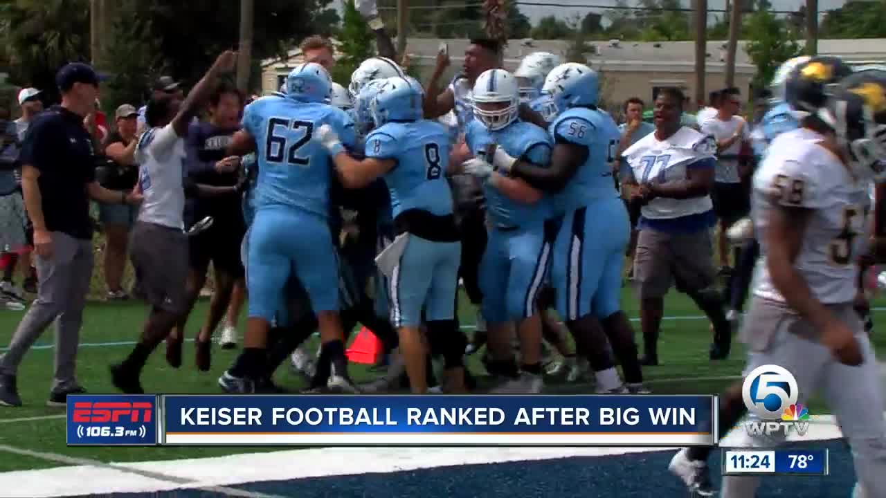 Keiser Football Ranked