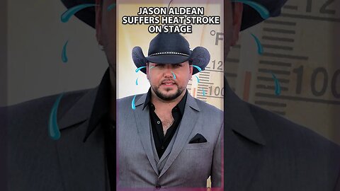 TOO HOT TO HANDLE: Country Singer Jason Aldean Cancels Show Due To Extreme Heat