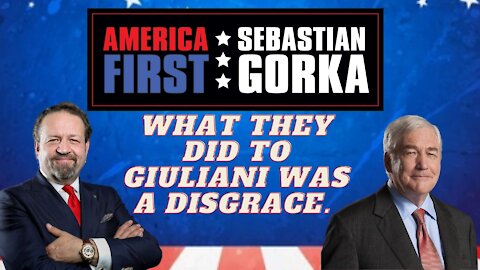 What they did to Giuliani was a disgrace. Conrad Black with Sebastian Gorka on AMERICA First