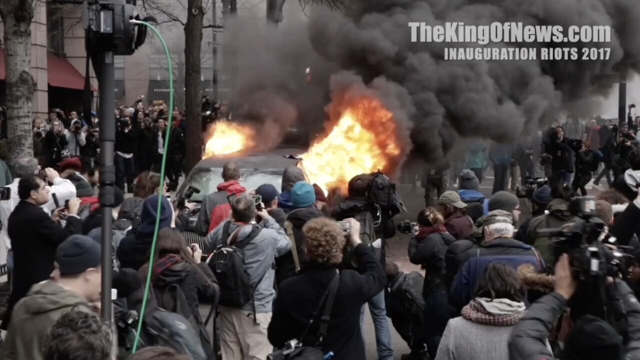 EXCLUSIVE - Never Before Seen Footage of 2017 Inauguration riots