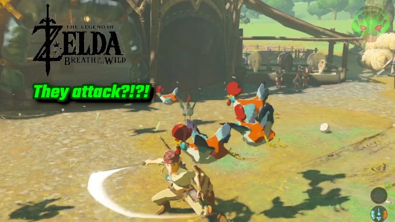 Bad chickens - The Legend of Zelda: Breath of the Wild EP4