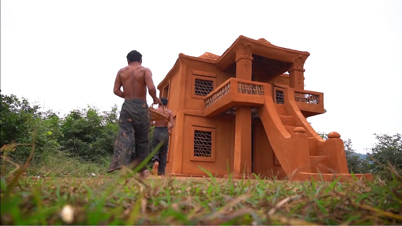 Building A Modern Mud House Construction