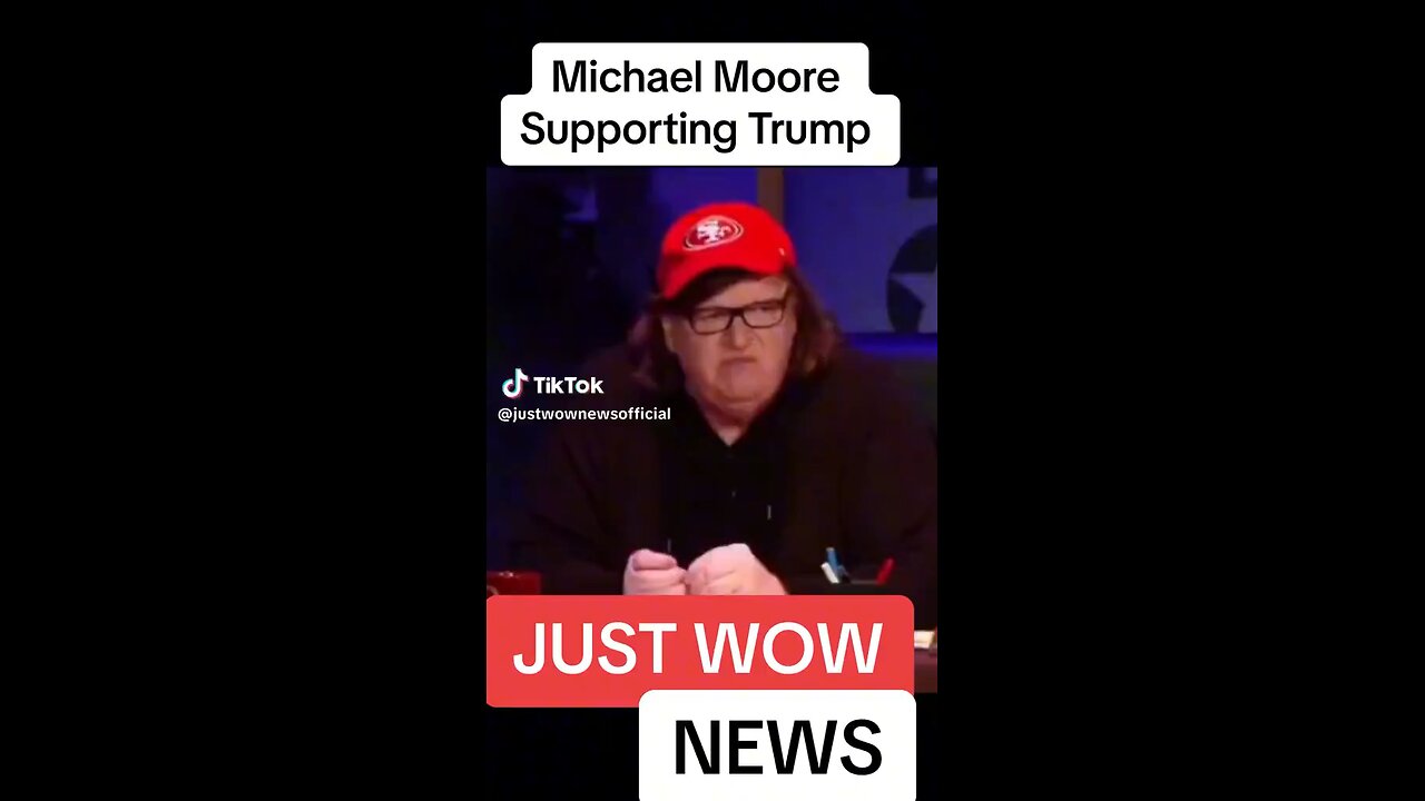 Wow‼️Michael Moore supports Trump‼️😱 “Trump’s election is going to be the biggest f*