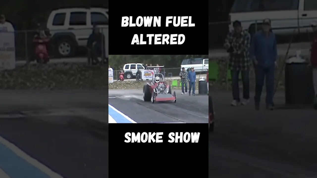 Wild Blown Fuel Altered Smoke Show Burnout! #shorts