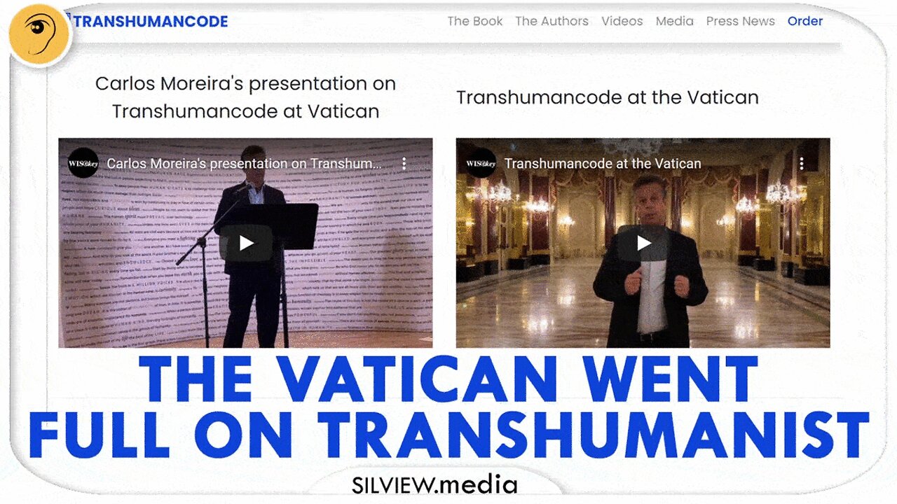VATICAN IS CAPTURED BY THE WEF TRANSHUMANIST DEATH CULT