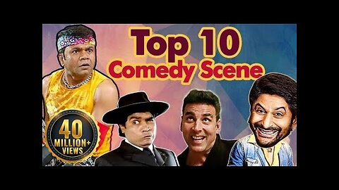 Top 10 Bollywood Comedy Scenes (HD) Ft - Arshad Warsi | Johnny Lever | Rajpal