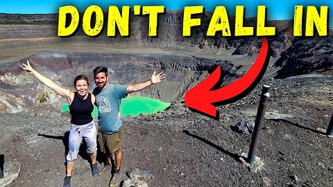 Conquering El Salvador's Massive Volcano! 🌋Santa Ana 
