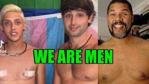 Anyone can Identify as a MEN. He/HIM