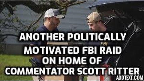 FBI raids New York home of former UN weapons inspector Scott Ritter: 'Ongoing federal investigation'