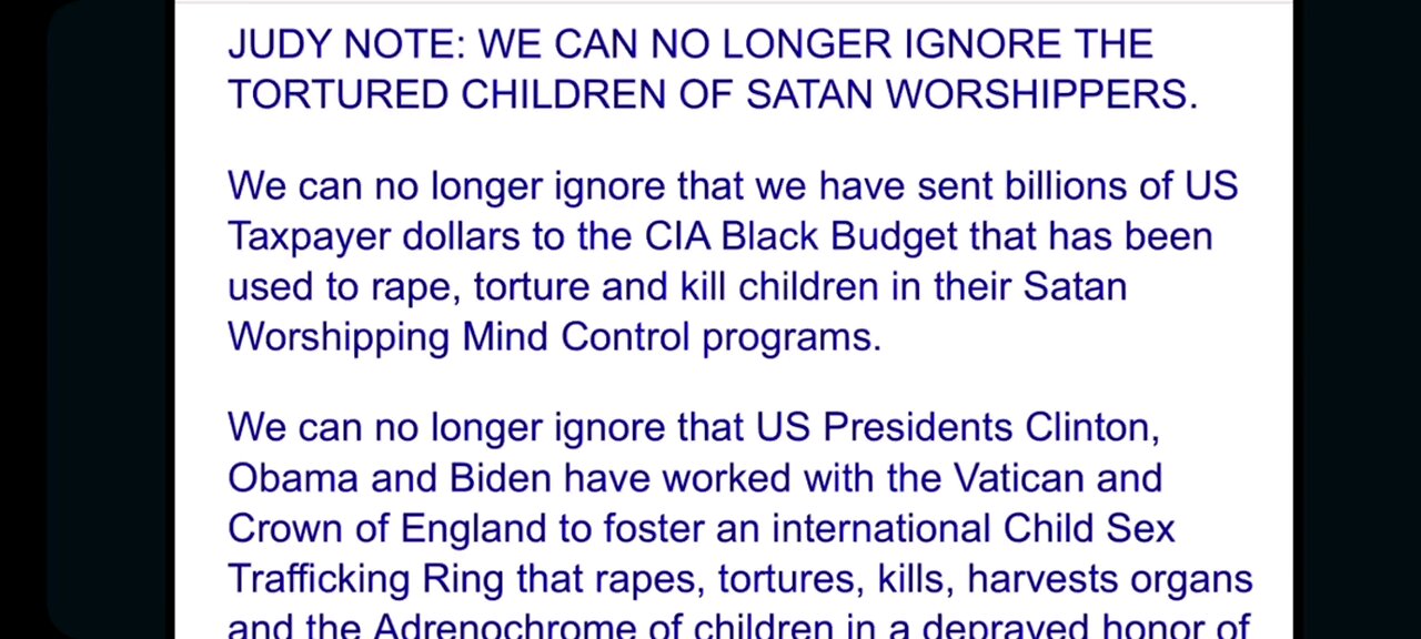 Save the children, be a voice to those who have no voice!