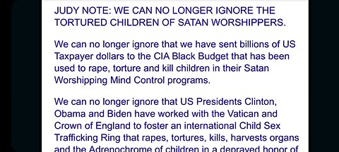Save the children, be a voice to those who have no voice!