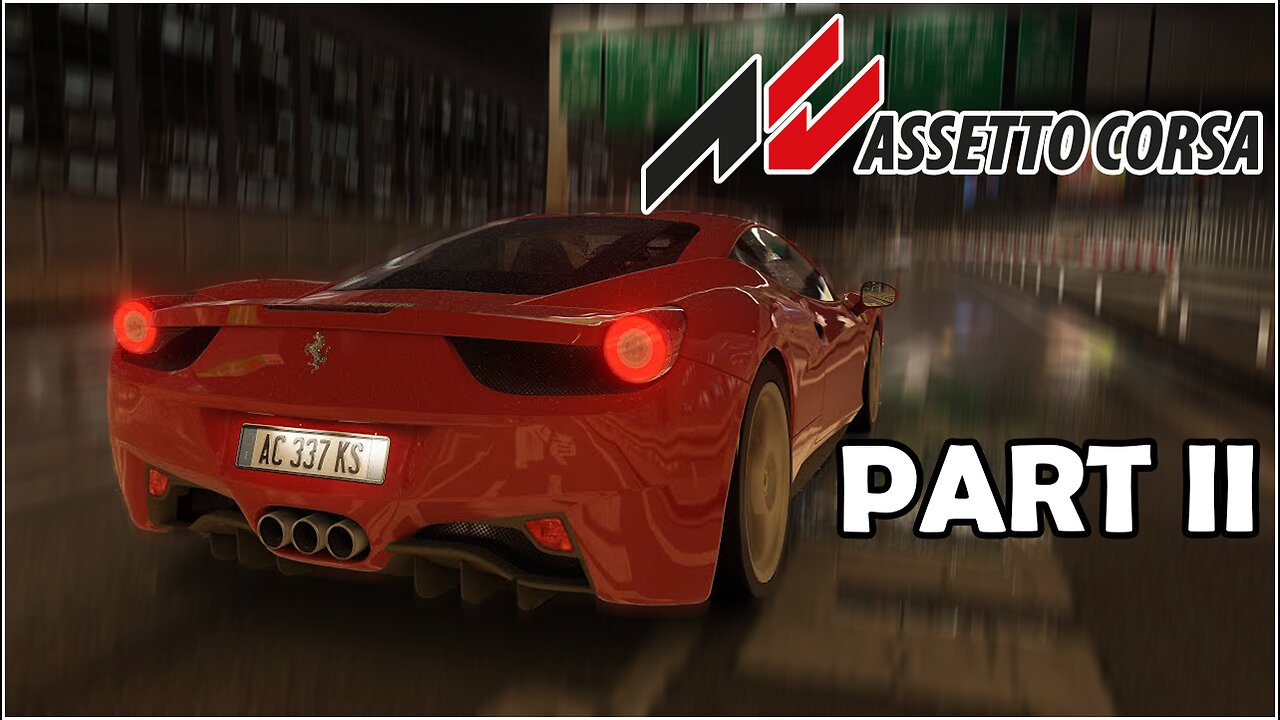 Asseto Corsa - Ferrari night drive