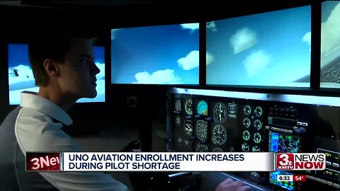 UNO Aviation Institute enrollment increases during pilot shortage