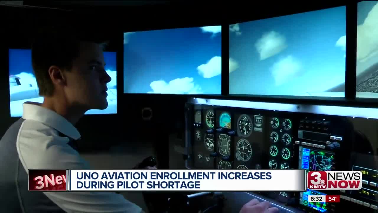 UNO Aviation Institute enrollment increases during pilot shortage