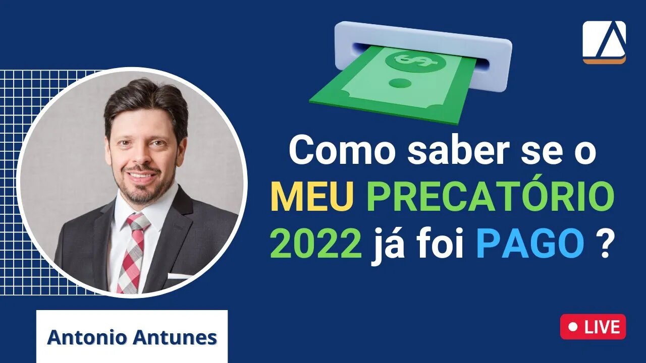 Como consultar se o PRECATÓRIO já foi PAGO ?