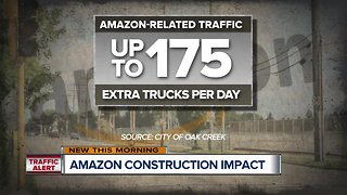 Major road construction coming ahead of Amazon's 2020 opening in Oak Creek