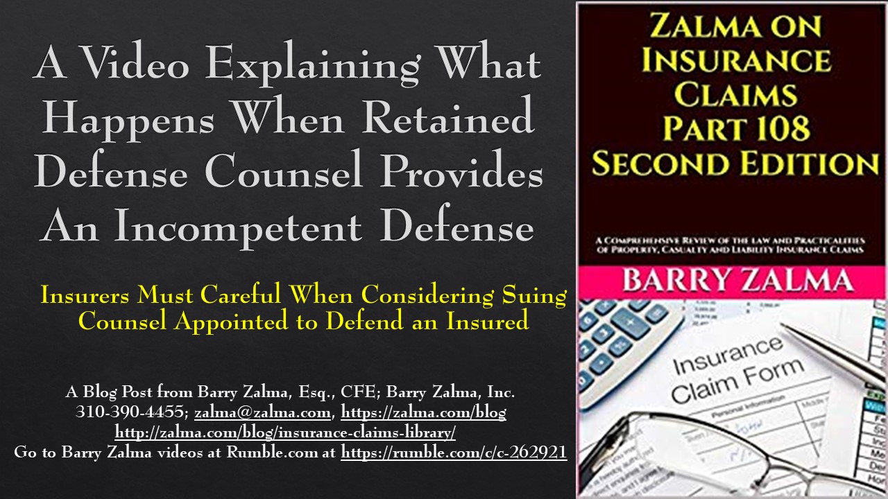 WA Video Explaining What Happens When Retained Defense Counsel Provides an Incompetent Defense